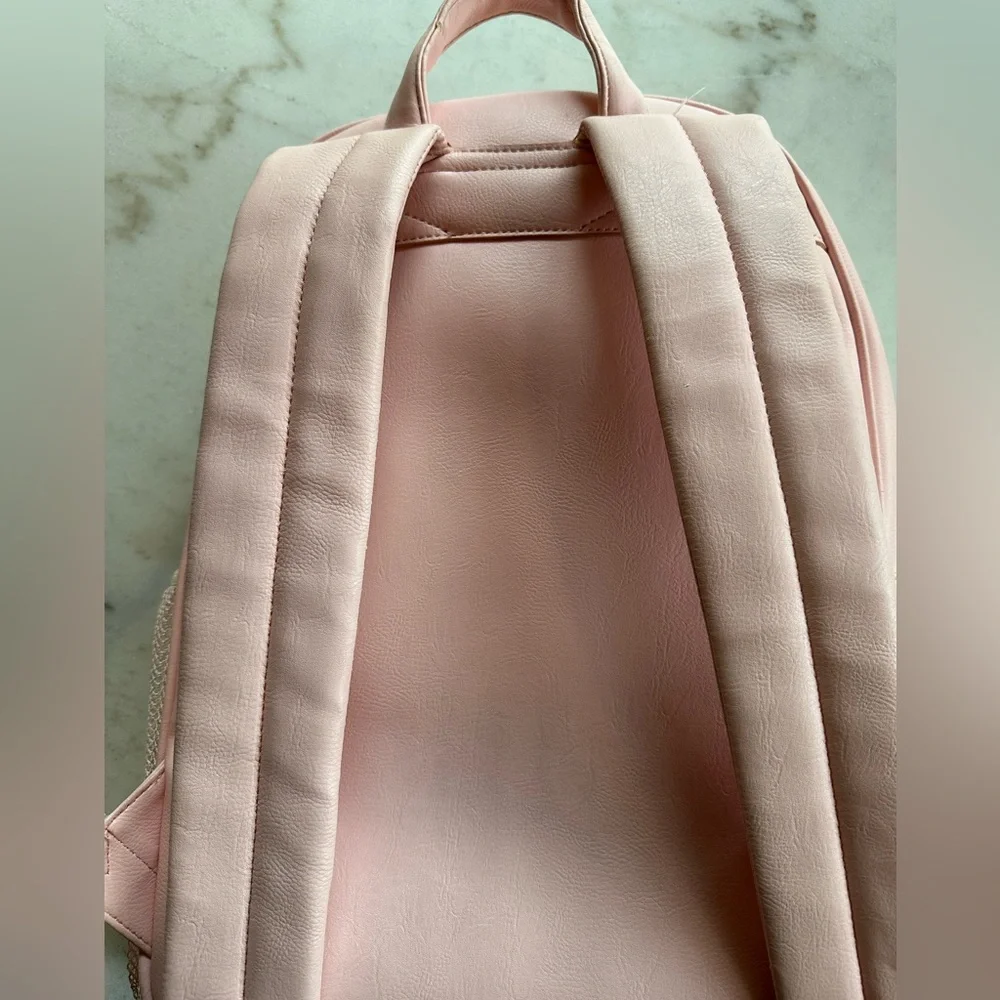 OMG Accessories Shimmering Butterfly Large Backpack, Pink | Butterfly Backpack